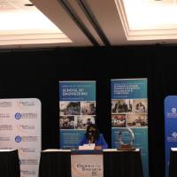 Socially distanced ceremony 1